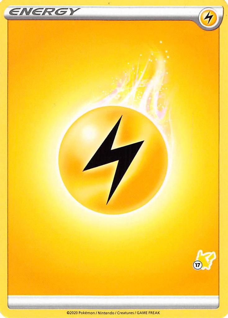 Lightning Energy (Pikachu Stamp #17) [Battle Academy 2022] | Good Games Cannington