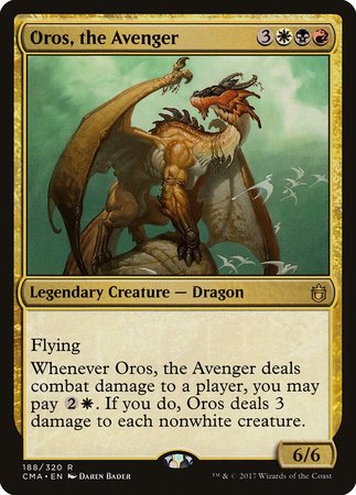 Oros, the Avenger [Commander Anthology] | Good Games Cannington