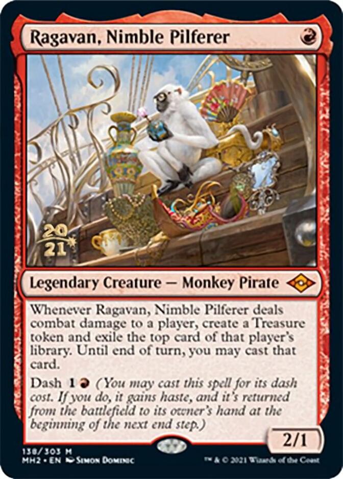 Ragavan, Nimble Pilferer [Modern Horizons 2 Prerelease Promos] | Good Games Cannington
