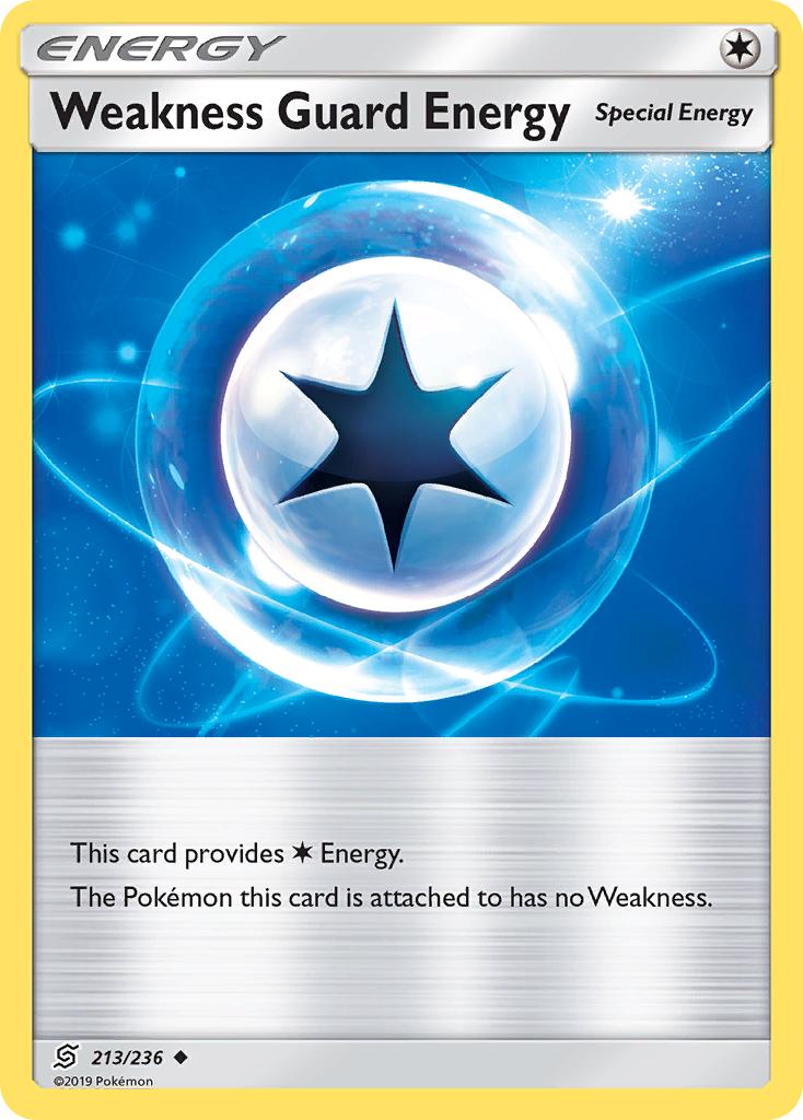 Weakness Guard Energy (213/236) [Sun & Moon: Unified Minds] | Good Games Cannington