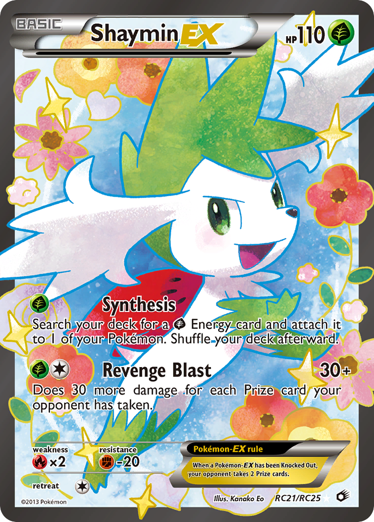 Shaymin EX (RC21/RC25) [Black & White: Legendary Treasures] | Good Games Cannington