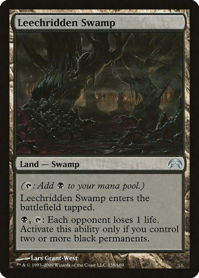 Leechridden Swamp [Planechase] | Good Games Cannington