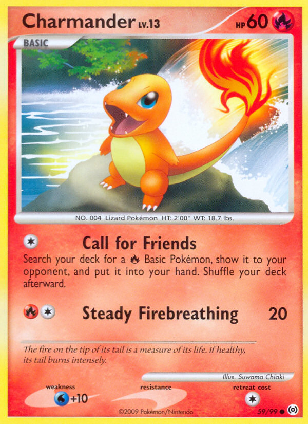 Charmander (59/99) [Platinum: Arceus] | Good Games Cannington