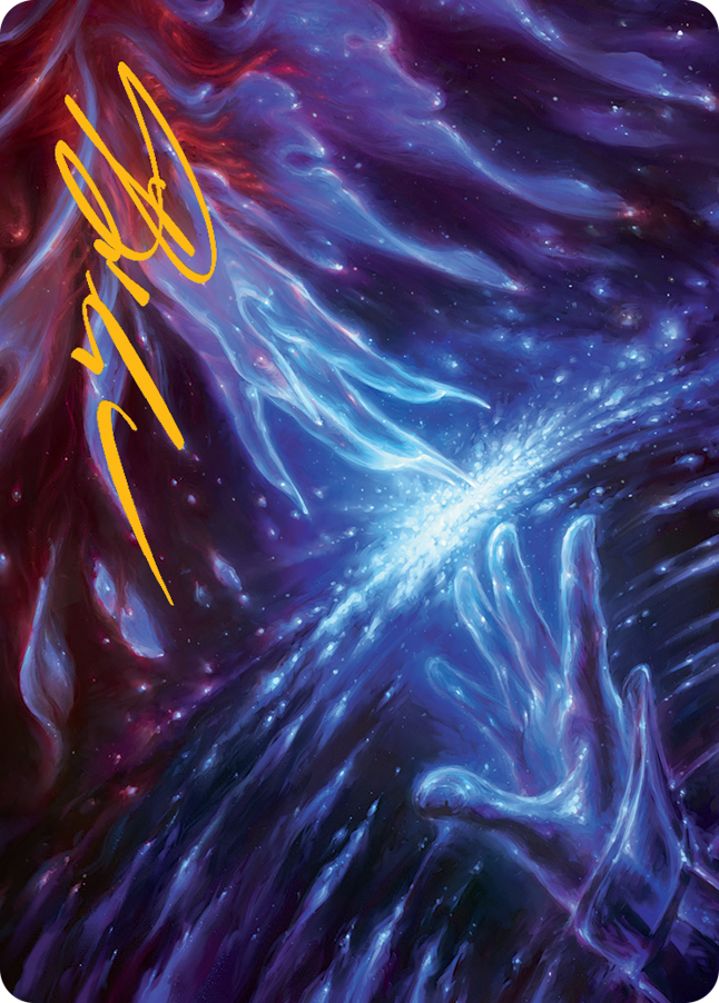 Transcendent Message Art Card (Gold-Stamped Signature) [March of the Machine Art Series] | Good Games Cannington