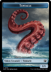 Tentacle // Human (26) Double-Sided Token [March of the Machine Commander Tokens] | Good Games Cannington