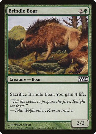 Brindle Boar [Magic 2012] | Good Games Cannington