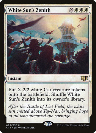 White Sun's Zenith [Commander 2014] | Good Games Cannington
