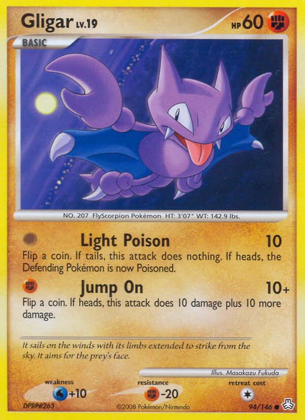 Gligar (94/146) [Diamond & Pearl: Legends Awakened] | Good Games Cannington