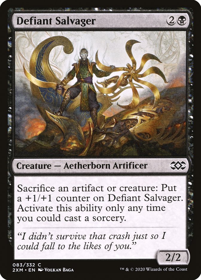Defiant Salvager [Double Masters] | Good Games Cannington