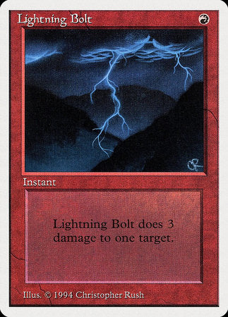 Lightning Bolt [Summer Magic / Edgar] | Good Games Cannington