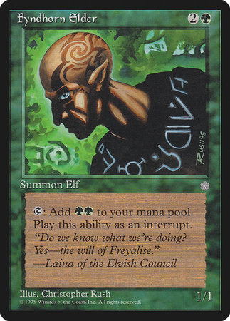 Fyndhorn Elder [Ice Age] | Good Games Cannington