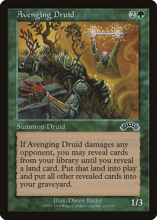 Avenging Druid [Exodus] | Good Games Cannington