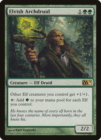 Elvish Archdruid [Magic 2011] | Good Games Cannington