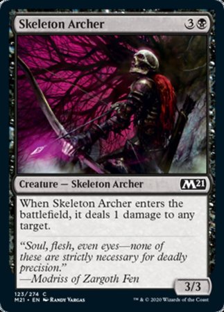 Skeleton Archer [Core Set 2021] | Good Games Cannington