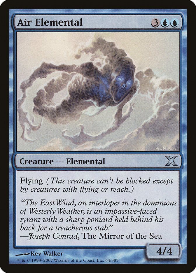 Air Elemental [Tenth Edition] | Good Games Cannington