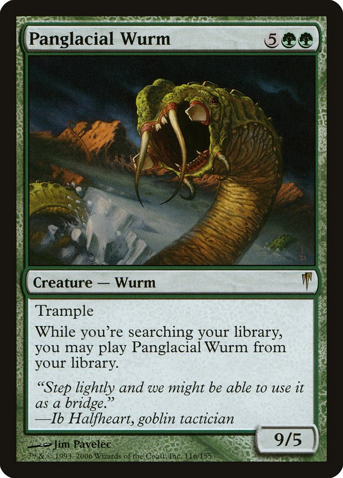 Panglacial Wurm [Coldsnap] | Good Games Cannington