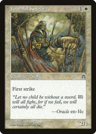 Youthful Knight [Stronghold] | Good Games Cannington