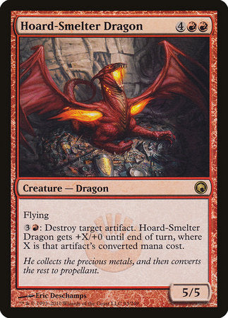Hoard-Smelter Dragon [Scars of Mirrodin] | Good Games Cannington