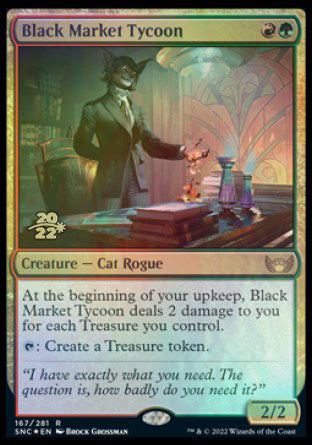 Black Market Tycoon [Streets of New Capenna Prerelease Promos] | Good Games Cannington