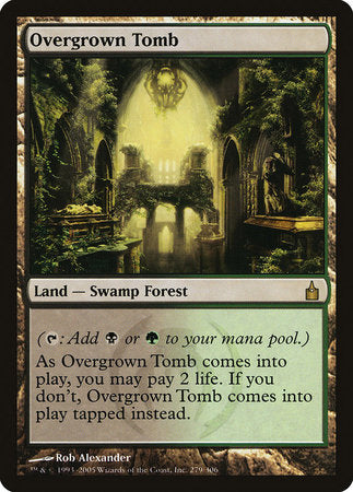 Overgrown Tomb [Ravnica: City of Guilds] | Good Games Cannington