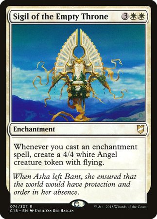 Sigil of the Empty Throne [Commander 2018] | Good Games Cannington