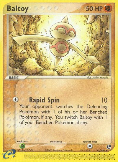 Baltoy (32/100) [EX: Sandstorm] | Good Games Cannington