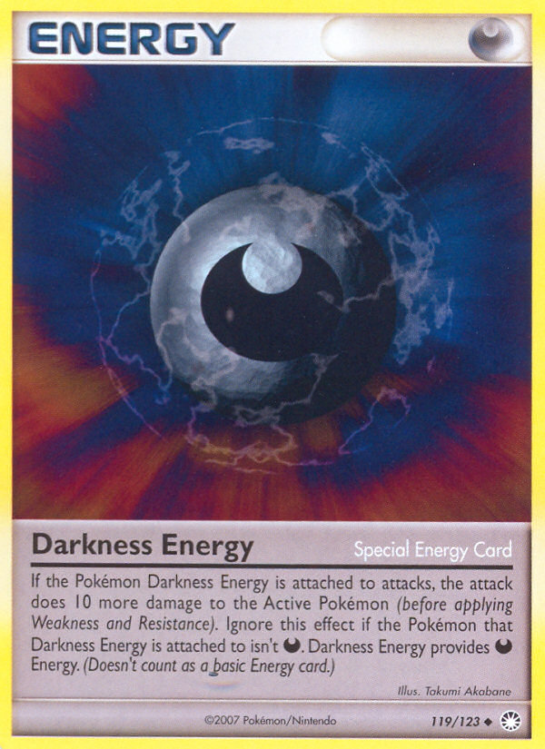 Darkness Energy (119/123) [Diamond & Pearl: Mysterious Treasures] | Good Games Cannington
