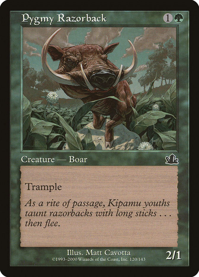 Pygmy Razorback [Prophecy] | Good Games Cannington