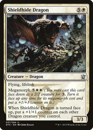 Shieldhide Dragon [Dragons of Tarkir] | Good Games Cannington