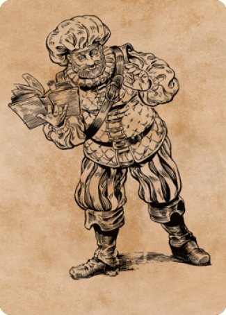 Volo, Itinerant Scholar Art Card [Commander Legends: Battle for Baldur's Gate Art Series] | Good Games Cannington