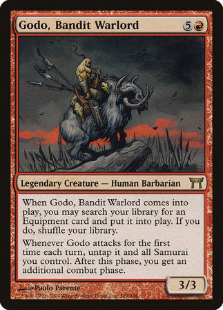 Godo, Bandit Warlord [Champions of Kamigawa] | Good Games Cannington