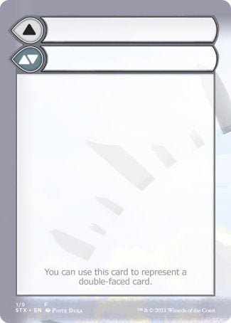 Helper Card (1/9) [Strixhaven: School of Mages Tokens] | Good Games Cannington