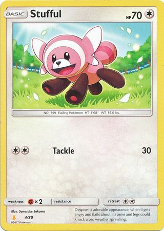 Stufful (4/30) [Sun & Moon: Trainer Kit - Alolan Raichu] | Good Games Cannington