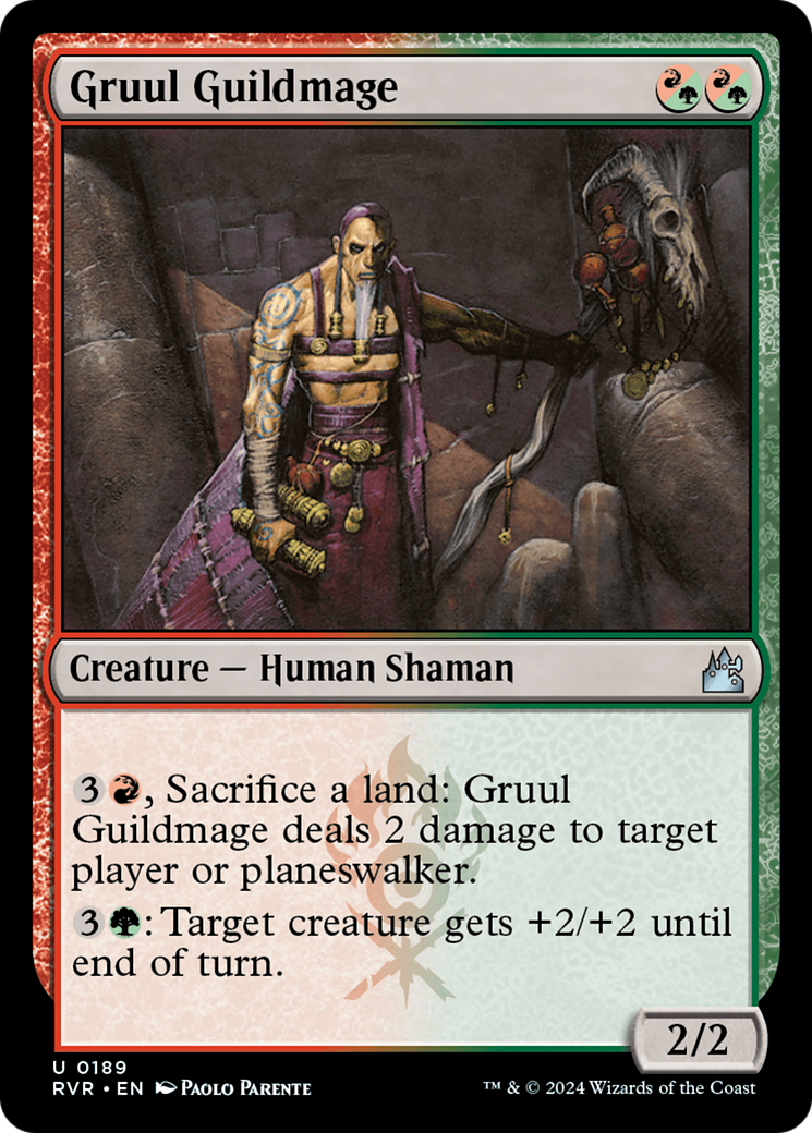 Gruul Guildmage [Ravnica Remastered] | Good Games Cannington
