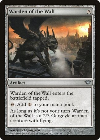 Warden of the Wall [Dark Ascension] | Good Games Cannington