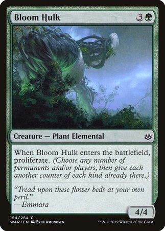 Bloom Hulk [War of the Spark] | Good Games Cannington