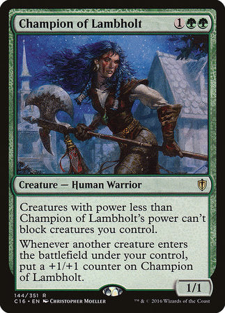 Champion of Lambholt [Commander 2016] | Good Games Cannington