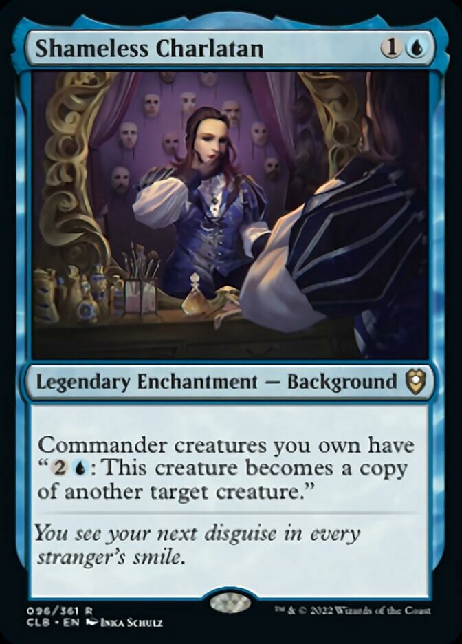 Shameless Charlatan [Commander Legends: Battle for Baldur's Gate] | Good Games Cannington