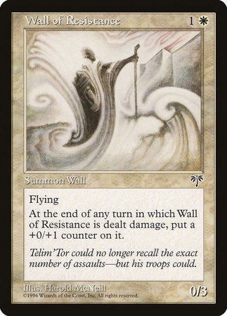 Wall of Resistance [Mirage] | Good Games Cannington