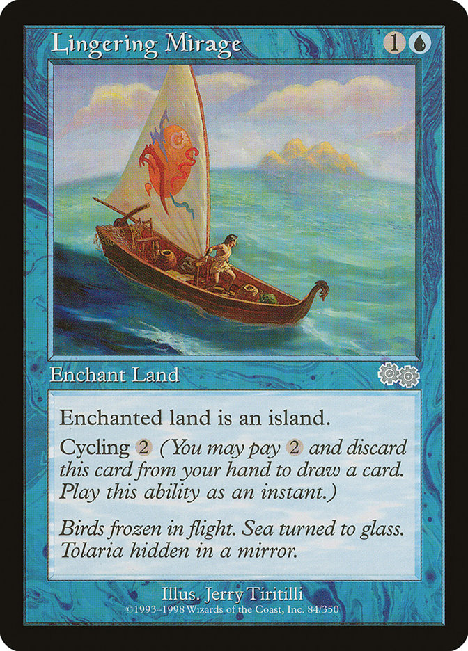 Lingering Mirage [Urza's Saga] | Good Games Cannington