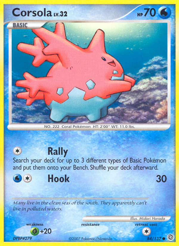 Corsola (84/132) [Diamond & Pearl: Secret Wonders] | Good Games Cannington