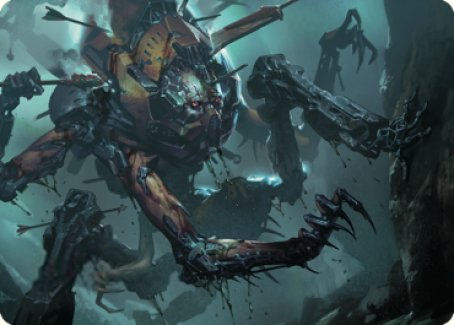 Scrapwork Rager Art Card [The Brothers' War Art Series] | Good Games Cannington