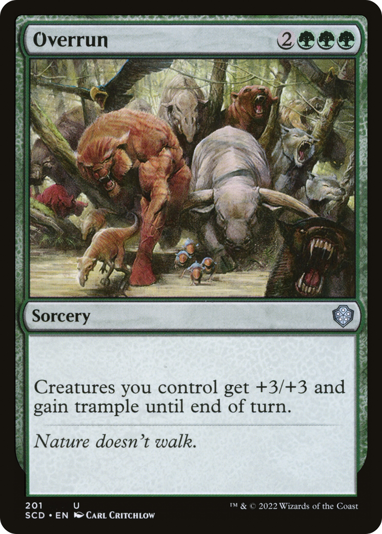 Overrun [Starter Commander Decks] | Good Games Cannington