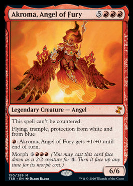 Akroma, Angel of Fury [Time Spiral Remastered] | Good Games Cannington