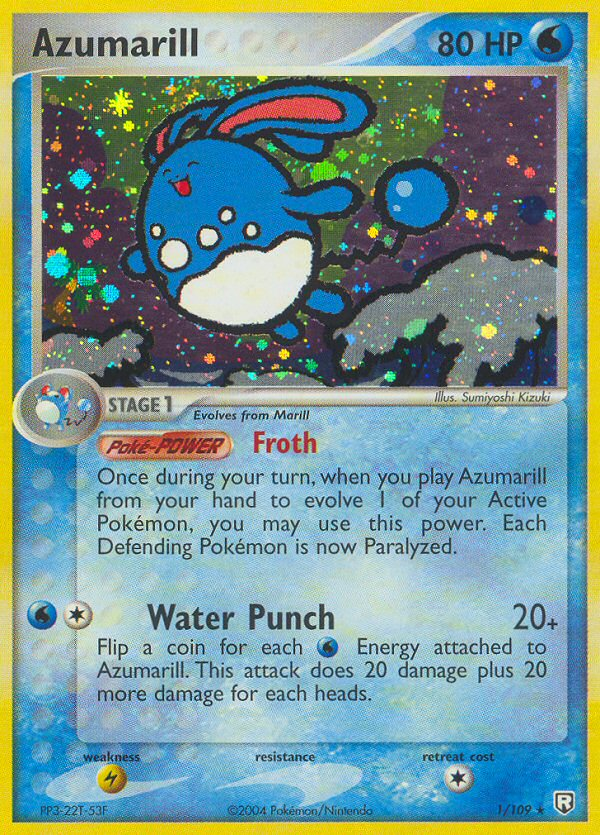 Azumarill (1/109) [EX: Team Rocket Returns] | Good Games Cannington