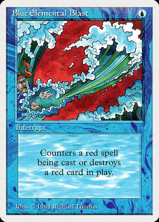 Blue Elemental Blast [Summer Magic / Edgar] | Good Games Cannington