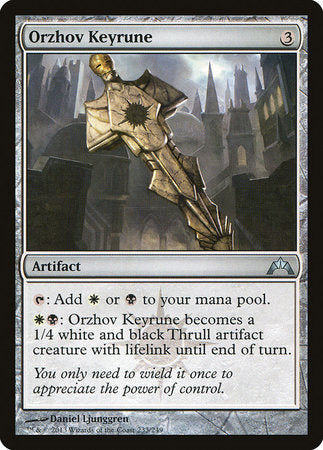 Orzhov Keyrune [Gatecrash] | Good Games Cannington