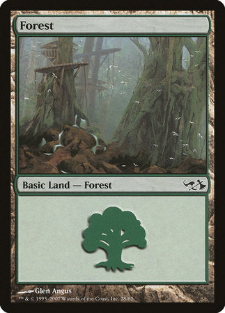 Forest (28) [Duel Decks: Elves vs. Goblins] | Good Games Cannington