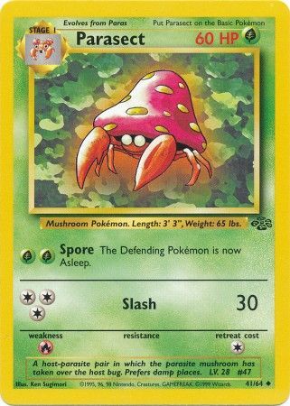 Parasect (41/64) [Jungle Unlimited] | Good Games Cannington