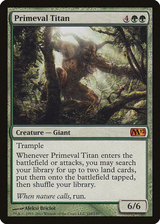 Primeval Titan [Magic 2012] | Good Games Cannington